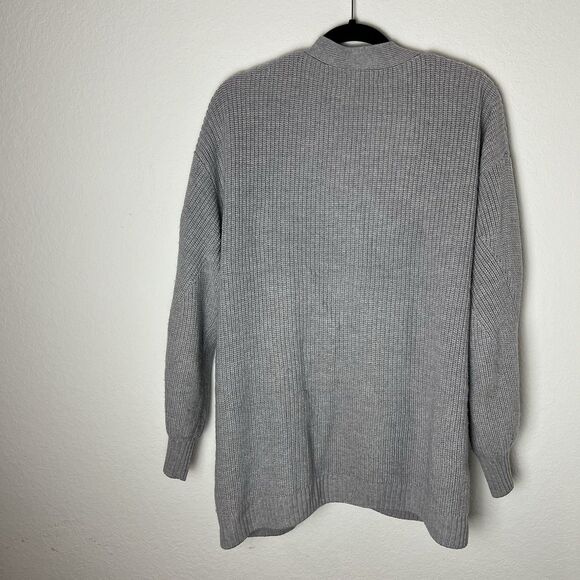 Aritzia Wilfred Free Unwind Wool Cardigan Small Open Front Chunky Cozy 248 - Picture 3 of 7